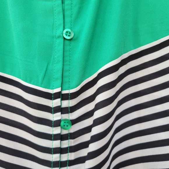 E & M - Black and Kelly Green Tank - Size M - Picture 3 of 4